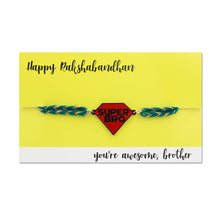 Load image into Gallery viewer, Super Bro Metal Rakhi - Tinyminymo
