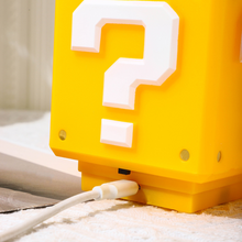 Load image into Gallery viewer, Super Mario Question Brick LED Light with Sound - Tinyminymo
