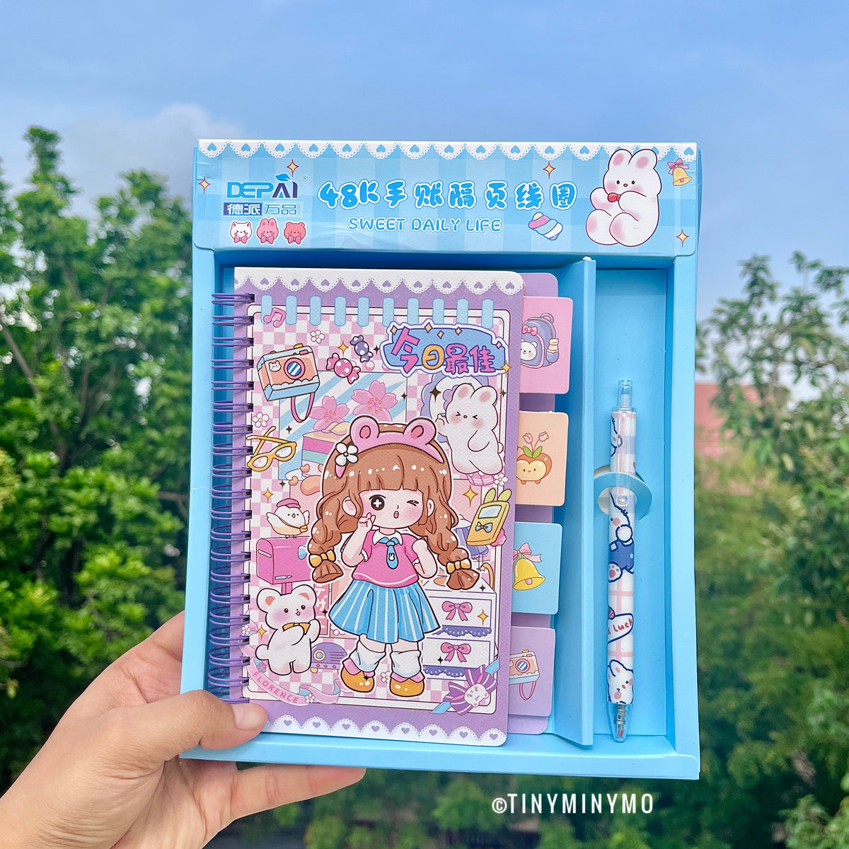 Sweet Daily Life Diary and Pen Set - Tinyminymo