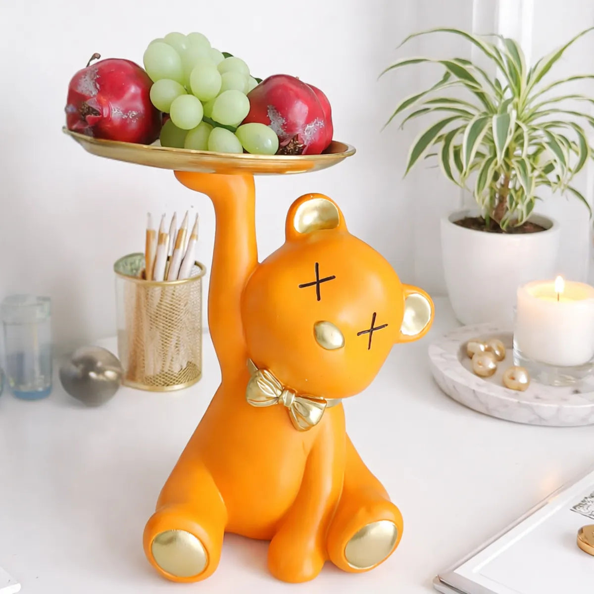 Bear Shaped Resin Showpiece - Tinyminymo