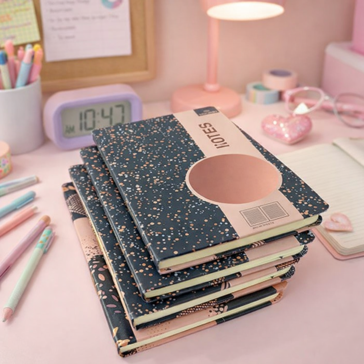 Dot Print Holographic Notebooks - Tinyminymo