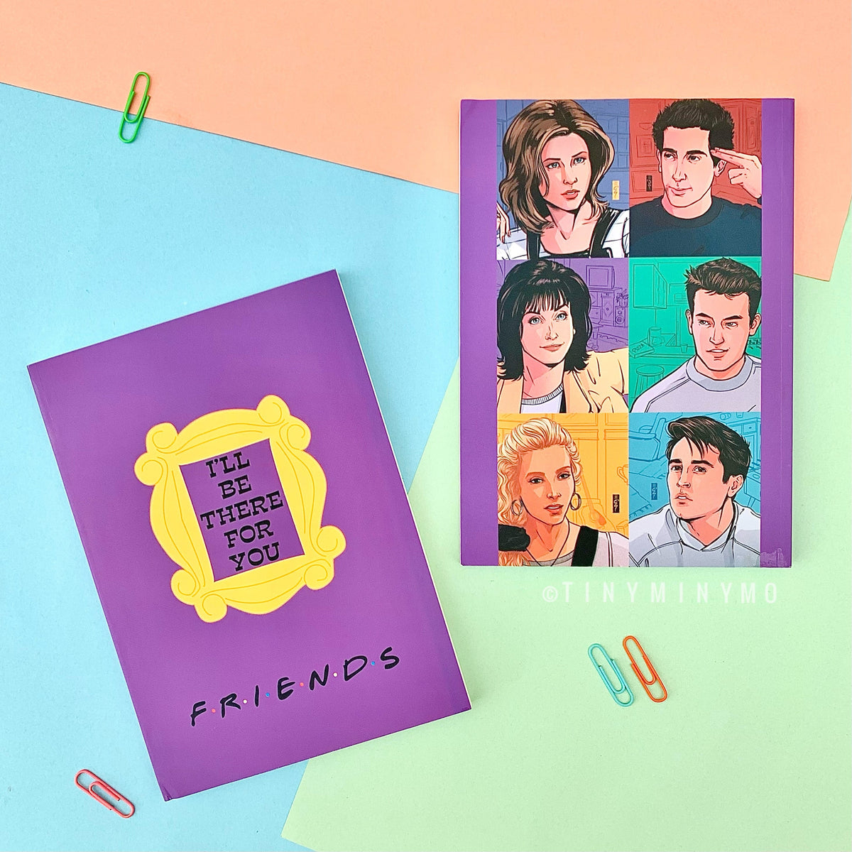 The Purple Door - Friends Notebook - Tinyminymo