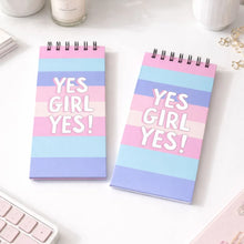 Load image into Gallery viewer, Two Notepads in Pink and Blue Pattern - Tinyminymo