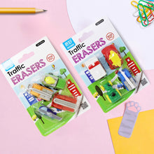 Load image into Gallery viewer, Traffic Eraser Set - Tinyminymo