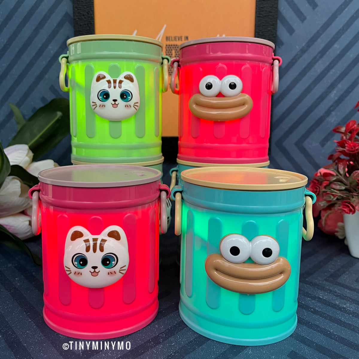 Trash Bin Lamp cum Pen Holder - Tinyminymo