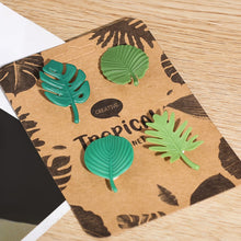 Load image into Gallery viewer, Tropical Leaf Fridge Magnet - Set of 4 - Tinyminymo