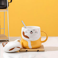 Load image into Gallery viewer, Winter Cat 3D Mug - Tinyminymo