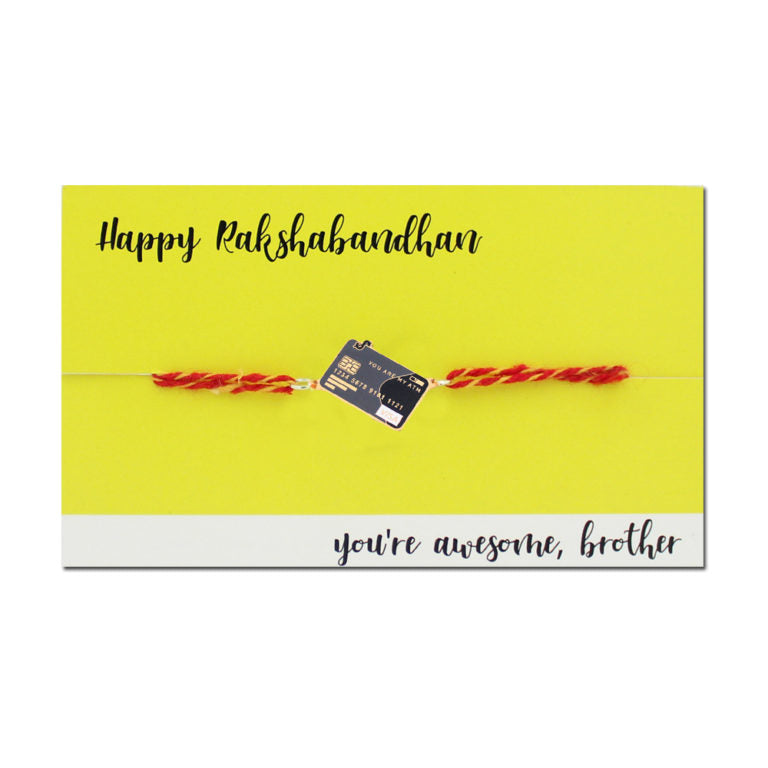 You are my ATM Metal Rakhi - Tinyminymo