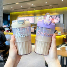 Load image into Gallery viewer, 2 in 1 Drinking Style Quote Tumbler - Tinyminymo