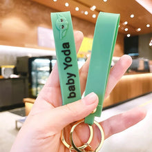 Load image into Gallery viewer, 3D Baby Yoda Keychain - Tinyminymo