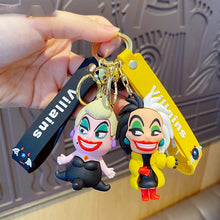 Load image into Gallery viewer, 3D Disney Villains Keychain - Tinyminymo
