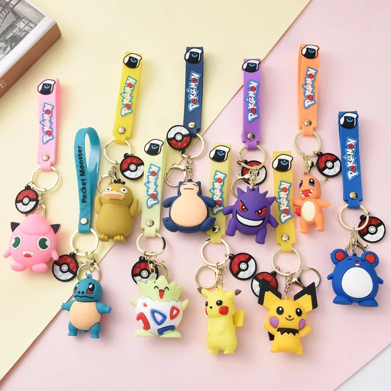 3D Pokemon Keychain - Tinyminymo
