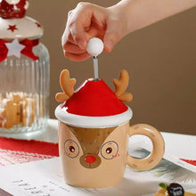 Load image into Gallery viewer, 3D Reindeer Christmas Mug - Tinyminymo