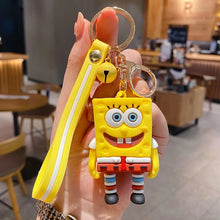 Load image into Gallery viewer, 3D SppongeBob SquarePants Keychain - Tinyminymo