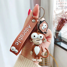 Load image into Gallery viewer, Adorable 3D Monkey Keychain - Tinyminymo