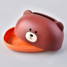 Load image into Gallery viewer, Adorable Bear Tissue/ Storage Box - Tinyminymo