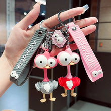 Load image into Gallery viewer, Adorable Ostrich 3D Keychain - Tinyminymo