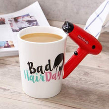 Load image into Gallery viewer, Beauty Ceramic Mug - Bad Hair Day - TinyMinyMo