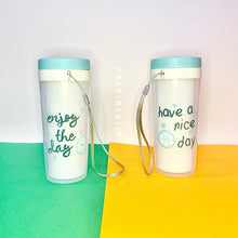 Load image into Gallery viewer, Quote Travel Tumbler