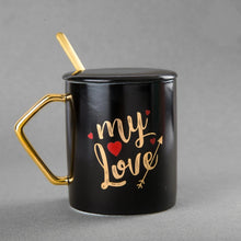 Load image into Gallery viewer, Love Mug with Lid & Spoon