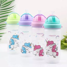 Load image into Gallery viewer, Kids Unicorn Sipper Bottle