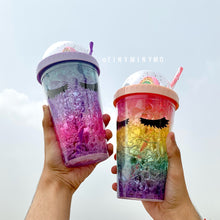 Load image into Gallery viewer, Rainbow Unicorn Sipper