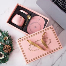 Load image into Gallery viewer, I Love You Mug With Warmer, Lid And Spoon