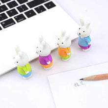 Load image into Gallery viewer, Bunny Eraser and Pencil Topper - Tinyminymo