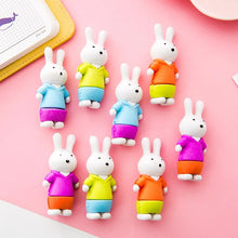 Load image into Gallery viewer, Bunny Eraser and Pencil Topper - Tinyminymo