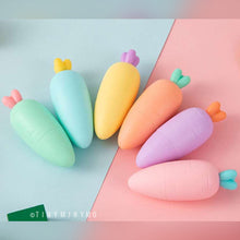 Load image into Gallery viewer, Carrot shaped Pastel Highlighters - Tinyminymo