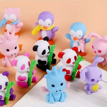 Load image into Gallery viewer, Cute Animal Erasers - Set of 4 - Tinyminymo