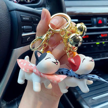 Load image into Gallery viewer, Cute Keychain with Scarf 3D Keychain - Tinyminymo