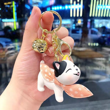Load image into Gallery viewer, Cute Keychain with Scarf 3D Keychain - Tinyminymo