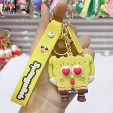 Load image into Gallery viewer, Cute Spongebob Squarepants 3D Keychain - Tinyminymo
