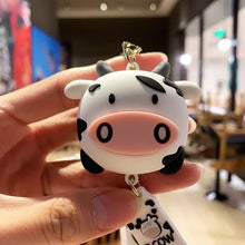 Load image into Gallery viewer, 3D cute Cow Keychain - Tinyminymo