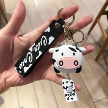 Load image into Gallery viewer, 3D cute Cow Keychain - Tinyminymo