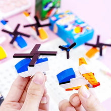 Load image into Gallery viewer, DIY Helicopter Puzzle Pencil Sharpener - Tinyminymo