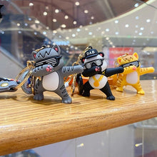 Load image into Gallery viewer, Dab Panda and Cat 3D Keychain - Tinyminymo