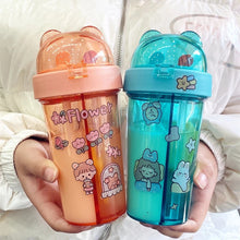 Load image into Gallery viewer, Double Sipper Bottle - Tinyminymo