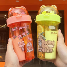 Load image into Gallery viewer, Double Sipper Bottle - Tinyminymo