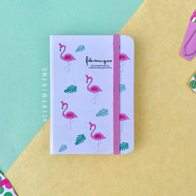 Load image into Gallery viewer, Flamingo Pocket Diary - Tinyminymo