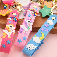 Load image into Gallery viewer, Flying Unicorn 3D Keychain - Tinyminymo