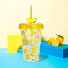 Load image into Gallery viewer, Fruit Spiral Straw Quirky Sipper - Tinyminymo