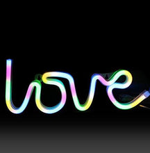 Load image into Gallery viewer, Love Neon Light - Multicolor - TinyMinyMo