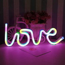 Load image into Gallery viewer, Love Neon Light - Multicolor - TinyMinyMo