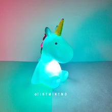 Load image into Gallery viewer, Mini Unicorn Lamp
