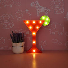 Load image into Gallery viewer, Cocktail Marquee Light