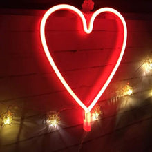 Load image into Gallery viewer, Heart Neon Light