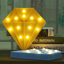 Load image into Gallery viewer, Diamond Marquee Light
