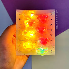 Load image into Gallery viewer, Heart LED String Light